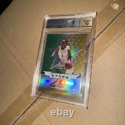 Damian Lillard Rookie Autograph RC BGS 10 Auto Card Beckett 9 Mint 2012 Leaf NBA