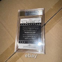 Damian Lillard Rookie Autograph RC BGS 10 Auto Card Beckett 9 Mint 2012 Leaf NBA