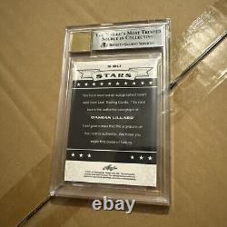 Damian Lillard Rookie Autograph RC BGS 10 Auto Card Beckett 9 Mint 2012 Leaf NBA