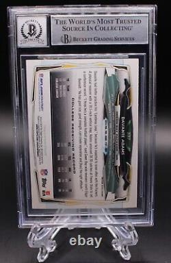 Davante Adams Signed 2014 Topps 337 Rookie Card Rc Beckett 10 Auto Bgs Autograph