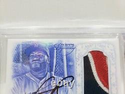 David Ortiz 2015 Topps Dynasty Autographed Patches 01/10 Patch Auto BGS 9.5 HOF