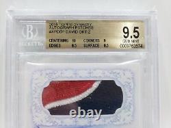David Ortiz 2015 Topps Dynasty Autographed Patches 01/10 Patch Auto BGS 9.5 HOF