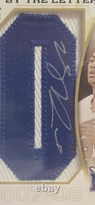 Derrick Rose 2010 UD SP Authentic By The Letter O Autograph Auto /149 BGS 9.5
