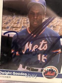 Dwight Doc Gooden? 1984 Fleer Update Doc BGS BAS Signed Rookie RC 10 Auto