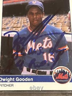 Dwight Doc Gooden? 1984 Fleer Update Doc BGS BAS Signed Rookie RC 10 Auto