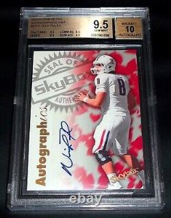 Gem Mint BGS 9.5 10 Autograph Rc Nick Foles Auto 2012 Fleer #97NF Rookie Signed