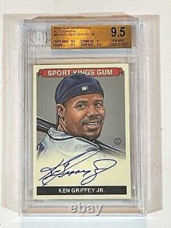 Griffey Jr 2015 Leaf Sportskings Autographed BGS 9.5 10 Auto #SKSKGJ