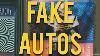 How To Spot Fake Auto Cards