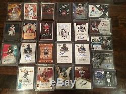Huge Football Card Bgs Graded Nt Rpa Patch Auto 1/1 Laundry Tag Rc Lot Stars