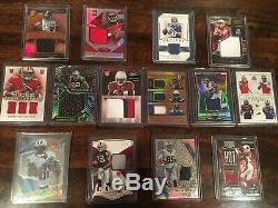 Huge Football Card Bgs Graded Nt Rpa Patch Auto 1/1 Laundry Tag Rc Lot Stars