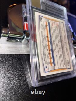 JACOB NOTTINGHAM 2014 BOWMAN CHROME PROSPECT Autograph BGS 8.5 Mint Auto 10