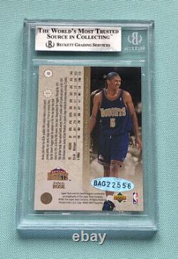 Jalen Rose 1994-1995 Upper Deck SP Buyback Rookie Autograph AUTO RC /100 BGS BAS