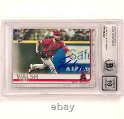 Jared Walsh autograph signed 2019 Topps Update US59 RC rookie BAS BGS 10 Auto