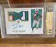 Jaylen Waddle Rpa Gold /10 -dual Patch Auto /10 Bgs9.5 4color Patch