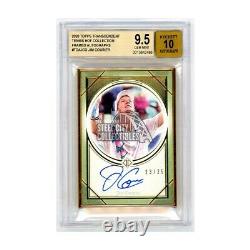 Jim Courier 2020 Topps Transcendent Tennis Autograph Card /25 BGS 9.5 Auto 10