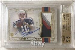 Jimmy Garoppolo RPA Rookie Patch Auto 2014 Topps Museum GOLD /10 BGS 9.5 RC