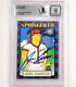 Jose Canseco Autograph The Simpsons Signed Isotopes Card Beckett Bgs Bas 10 Auto