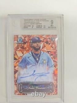 Junior Caminero Sapphire Selections #ssa-jc Auto 22/25 Becket Mint 9