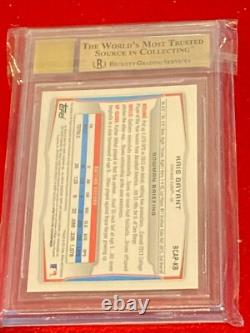 KRIS BRYANT 2014 Bowman Chrome Autograph Rookie (ROCKIES AUTO RC) BGS 9.5 MVP
