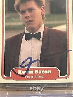Kevin Bacon On Card Auto Autograph BGS BAS Beckett Slabbed 10 Auto Footloose