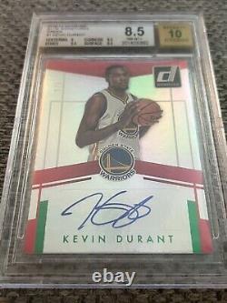 Kevin Durant Auto # 1/5 2016 Elite Signatures Green BGS 8.5 /10 Autograph