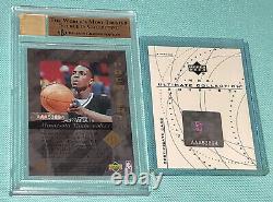 Kevin Garnett 1995 Upper Deck SP Rookie Buyback Autograph RC /23 BGS 9.5 AUTO 10