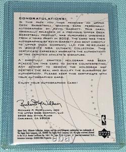 Kevin Garnett 1995 Upper Deck SP Rookie Buyback Autograph RC /23 BGS 9.5 AUTO 10