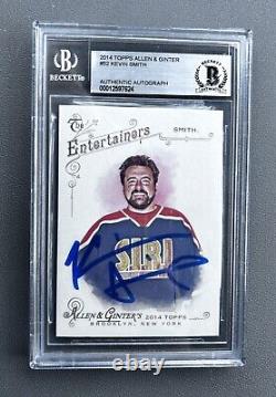 Kevin Smith Signed 2014 Allen & Ginter #52 Autograph Auto Beckett Bgs