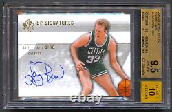 Larry Bird 2004 Upper Deck Sp Authentic Signatures Auto Autograph Bgs 9.5/10 Gem