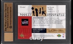 LeBron James SP Signature Edition Inkorporated Rookie Auto BGS 10 Autograph 10