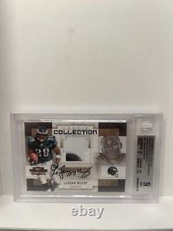 LeSEAN McCOY 2009 THREADS RC PATCH AUTO /25 RPA BGS 9 POP 1