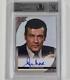 Leaf Roger Moore Collection Autograph Card Silver Sp Bgs 10 Auto Beckett Bas