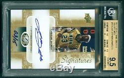 Lebron James 2011 All Time Greats On Card Auto /15 Bgs 9.5 Simply Awesome