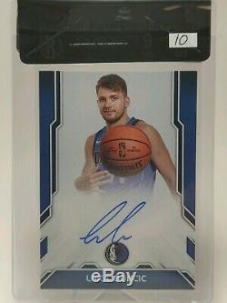 Luka Doncic Panini NEXT DAY RC AUTO BGS RCR 9 Auto 10 Top Autograph Rookie Card