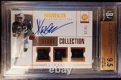 MARCUS ALLEN-2019 Encased (#25/25) TRIIPLE JERSEY AUTO/AUTOGRAPH BGS 9.5 AU10