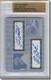 Mike Moustakas Billy Butler Autograph Rookie Auto Plate Bgs 1/1