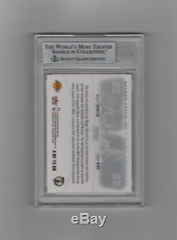 Magic bird auto dual magic johnson autograph larry bird auto BGS Skybox on-card