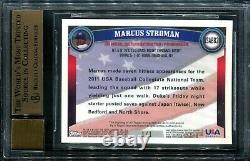 Marcus Stroman 2011 Topps Chrome USA SUPERFRACTORS BGS 9.5 AUTO AUTOGRAPHED RC