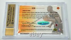 Michael Jordan 2000-01 Ud Flight School Ultimate Game Used Patch Auto Bgs 9.5/10