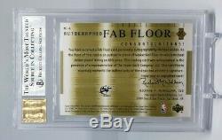 Michael Jordan 2001-02 Ud Honor Roll Fab Floor Autographs Auto Bgs 9 Mint