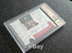 Michael Jordan 2003-04 Spx Flashback Auto Jersey /23 Autograph Bgs 9.5 Gem Mint