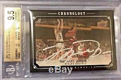 Michael Jordan 2007-08 Chronology Timeless Memories Autograph Auto /99 BGS9.5