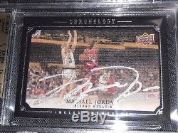 Michael Jordan 2007-08 Chronology Timeless Memories Autograph Auto /99 BGS9.5