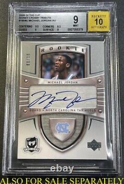 Michael Jordan 2008 Skybox Paraph Signature Autograph Auto Bgs 9 10 Nba Bulls