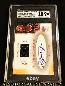 Michael Jordan 2008 Skybox Paraph Signature Autograph Auto Bgs 9 10 Nba Bulls