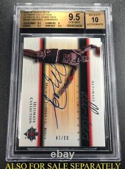 Michael Jordan 2008 Skybox Paraph Signature Autograph Auto Bgs 9 10 Nba Bulls