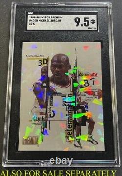 Michael Jordan 2008 Skybox Paraph Signature Autograph Auto Bgs 9 10 Nba Bulls