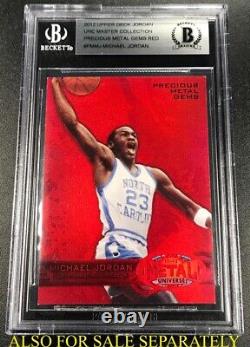 Michael Jordan 2009 Upper Deck #6 Greats Of The Game Autograph Auto Bgs 8.5 Mj