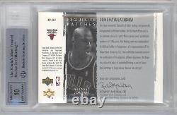 Michael Jordan Bgs 8.5 2003-04 Ud Exquisite Patch Auto Autograph /100 Bulls Rare