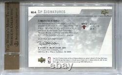 Michael Jordan Bgs 9.5 2003-04 Ud Sp Authentic Signatures Auto Autograph Bulls